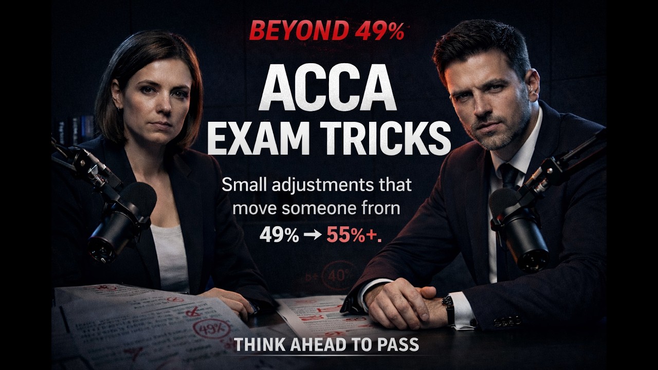 ACCA Exam Engineering: The Tactics That Turn a 49% Fail Into a Pass | Beyond 49% Series