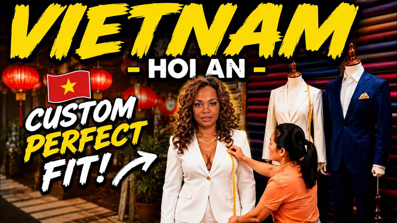 🇻🇳 Getting Custom Clothes Made in Hoi An Vietnam