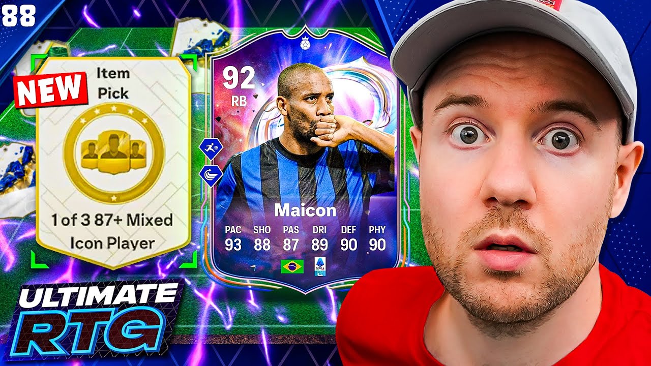 Я открыл 7x 87+ смешанных выбора игроков ICON!!! FC 25 ULTIMATE RTG #88