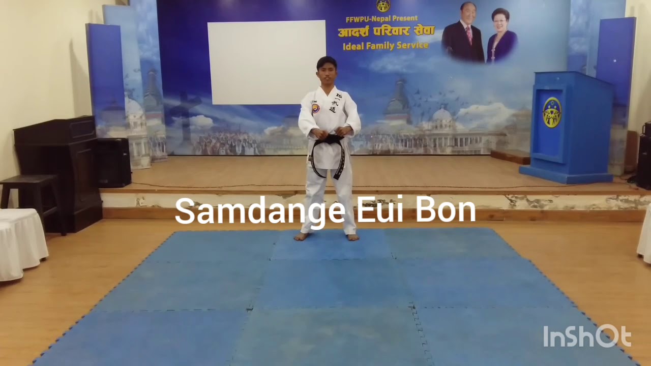 Samdange Eui Bon (Tong Il Moo Do ) The way of unified Martial Arts.