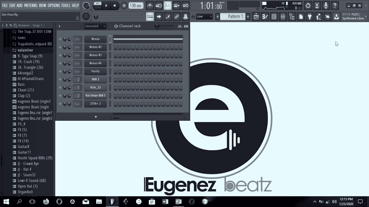 New Free Tutorial On Hip pop Tune  By Eugenez Beatz