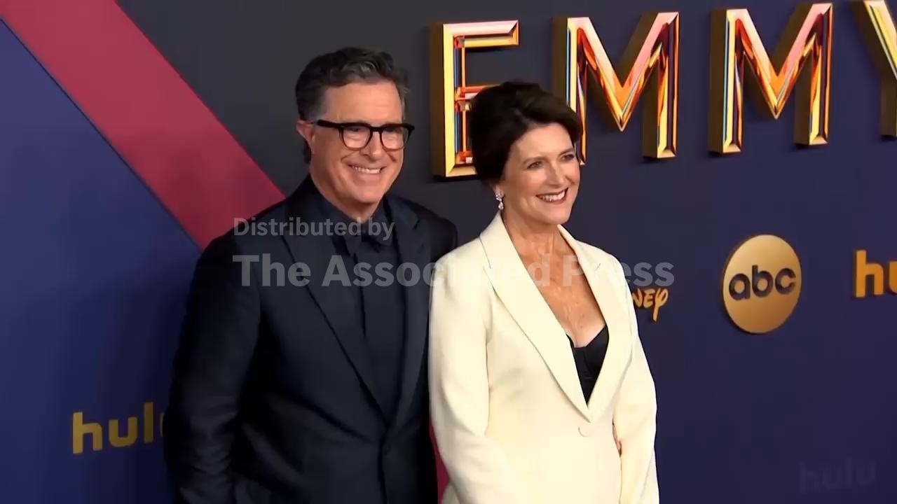 Former Late Show host Stephen Colbert honored with anti-censorship award