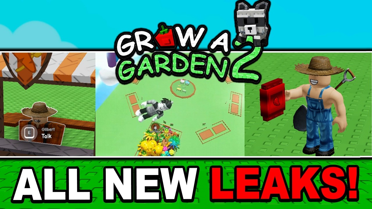 ВСЕ УТЕЧКИ ПО GROW A GARDEN 2!!