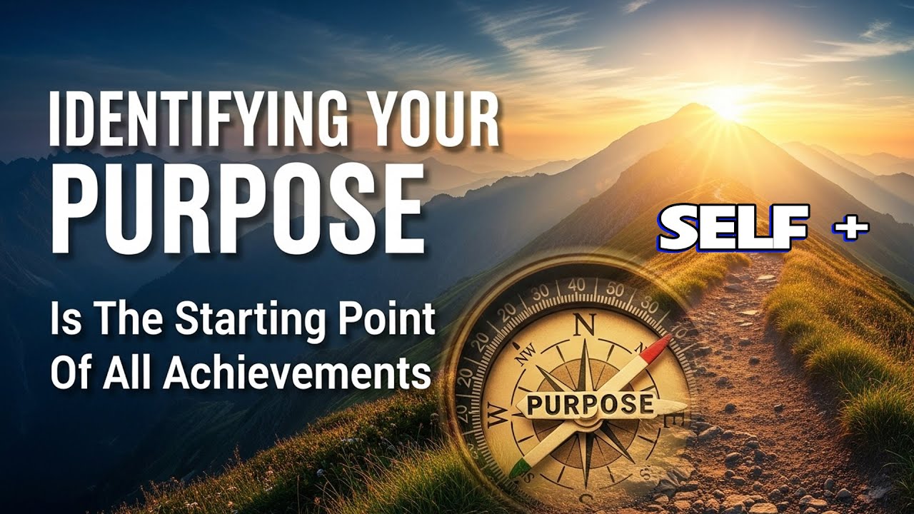 Identifying Your Purpose Is The Starting Point Of All Achievements 🔝 Self Improvement Journey