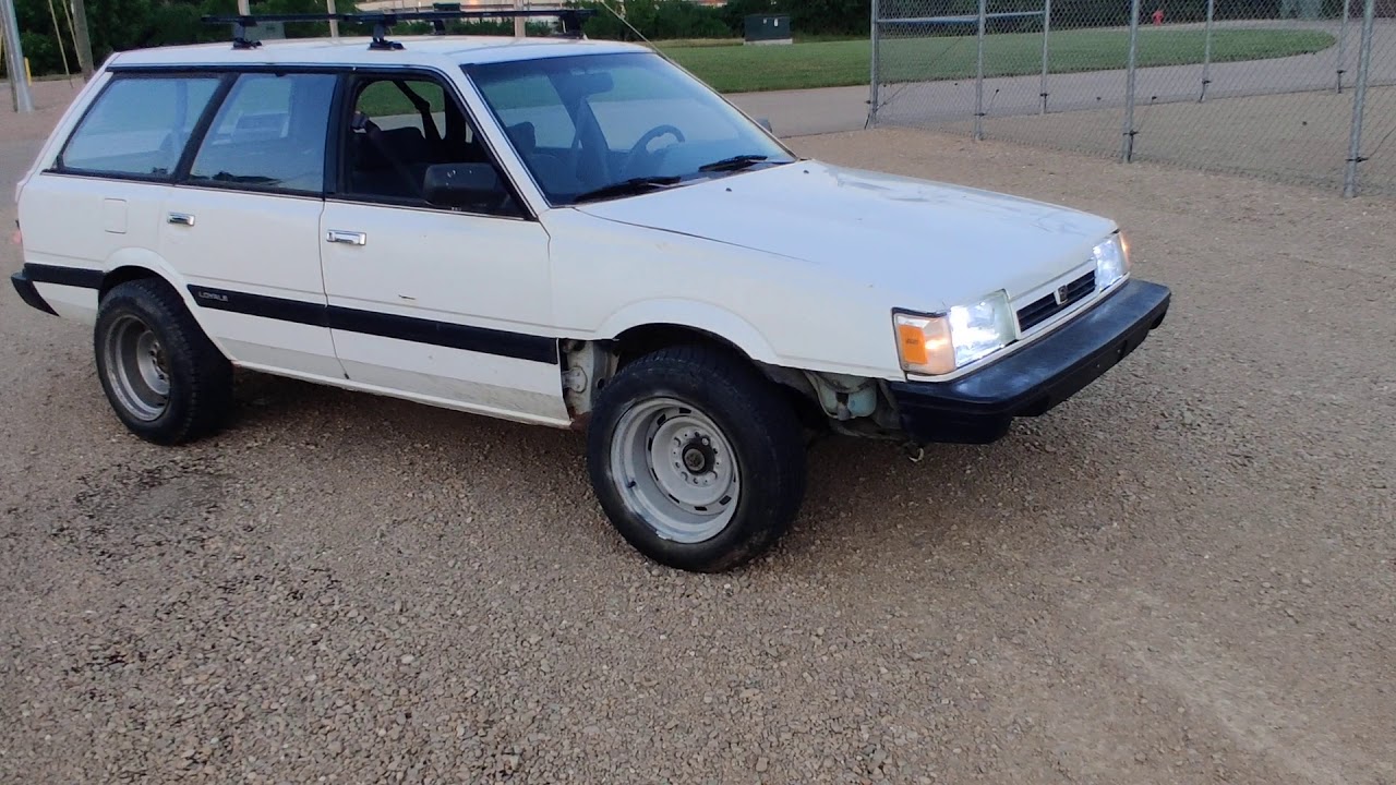 1993 Subaru Loyale walk-around