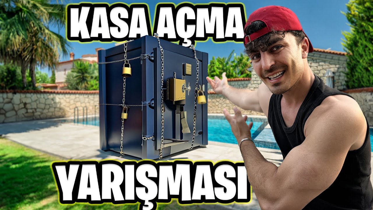 HAVUZUN ALTINDA KASA A&Ccedil;MA YARIŞMASI!!