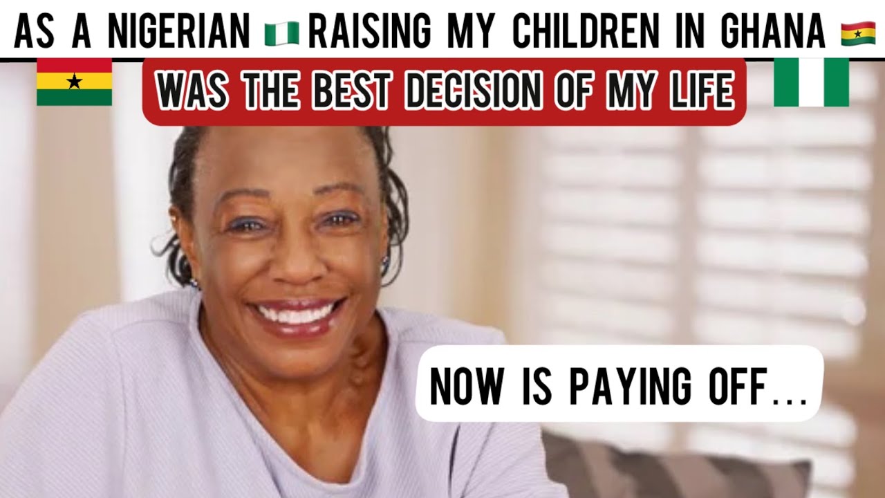 According To This Nigerian 🇳🇬 Woman Ghana 🇬🇭 Has The Best Environment For Raising Children 🇬🇭🇳🇬