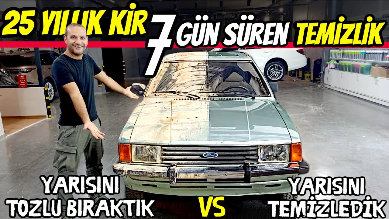 TOZLU GARAJ | Detaylı Temizliğin Böylesi | Ford Taunus 1.6 Ghia Detailing