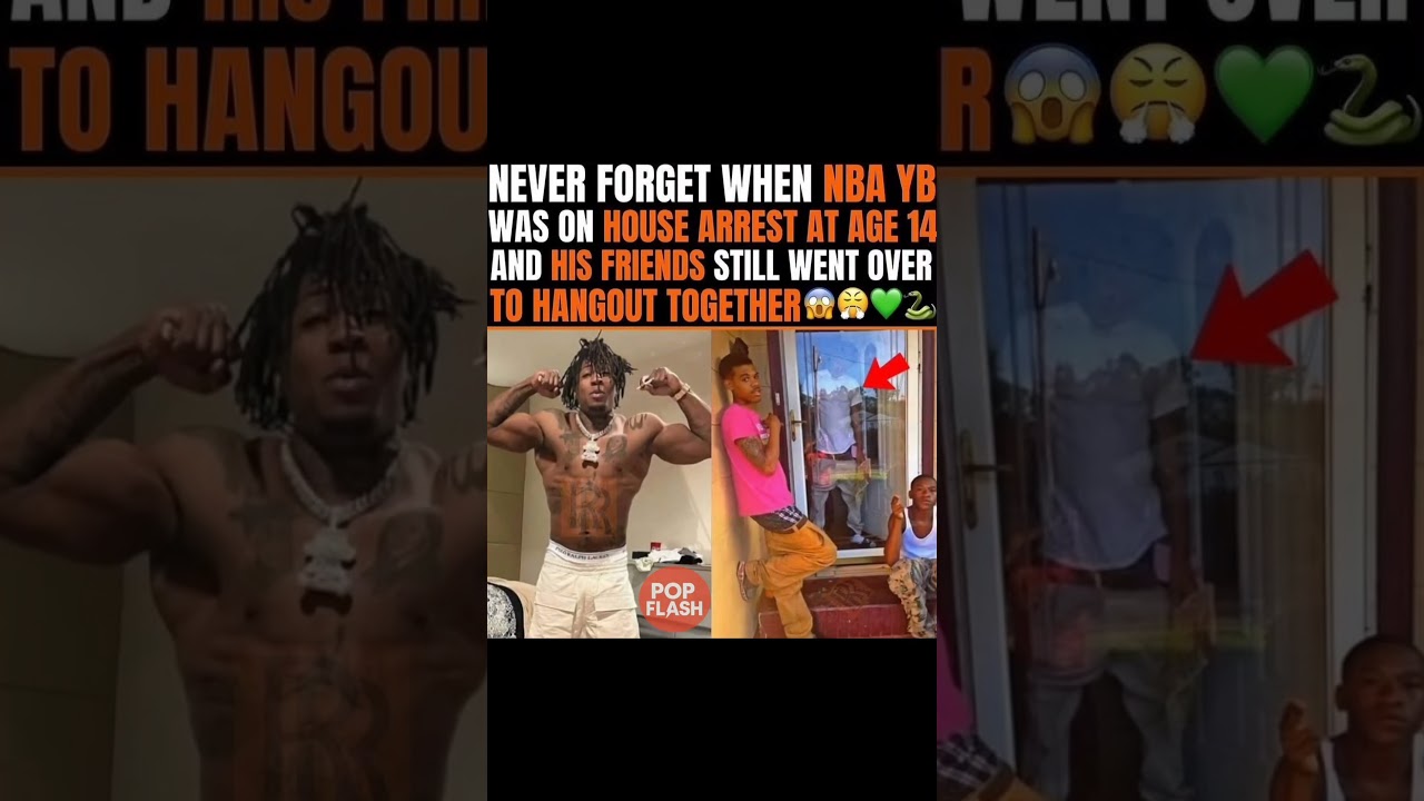 NBA YoungBoy Was on HOUSE ARREST at 14&hellip; His Friends STILL Pulled Up! #nbayoungboy #shorts #viral