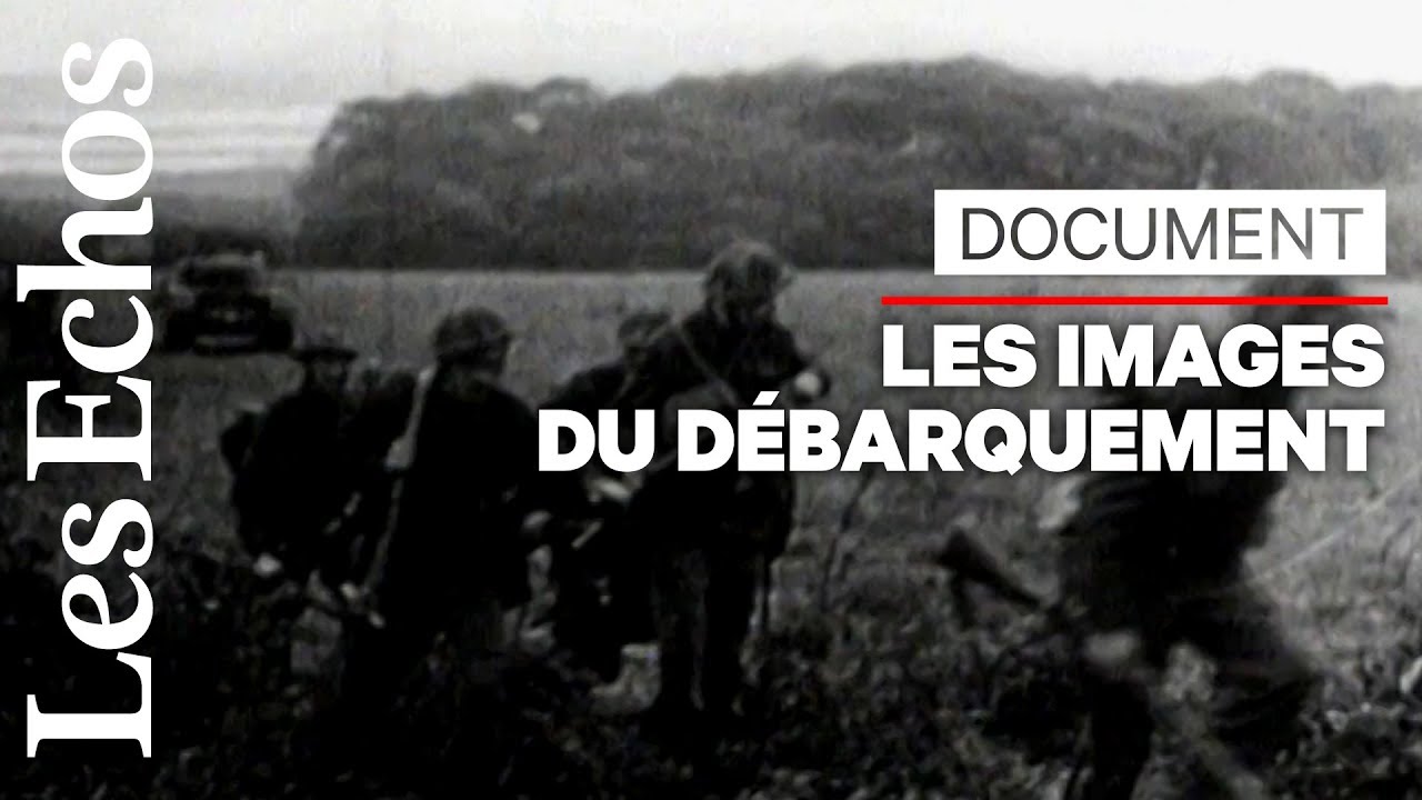 C’était le 6 juin 1944 : les images du débarquement allié en Normandie