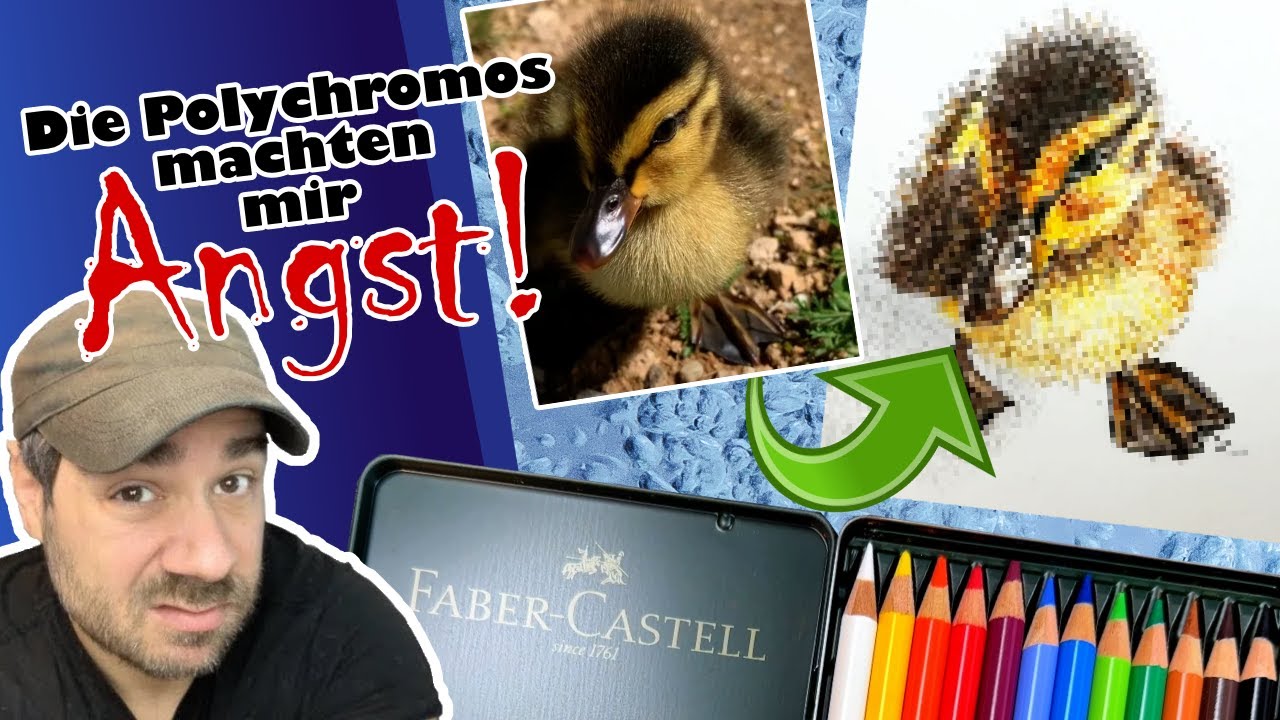 Das erste Mal Polychromos - Nicht so gut wie alle sagen…? | Faber-Castell Buntstifte als Anfänger