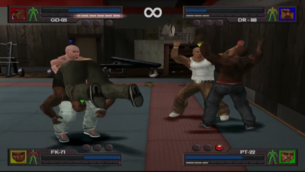 GD - 05 VS DR - 88 VS FK 17 VS PT - 22 | CPU Only | Urban Reign | PCSX2
