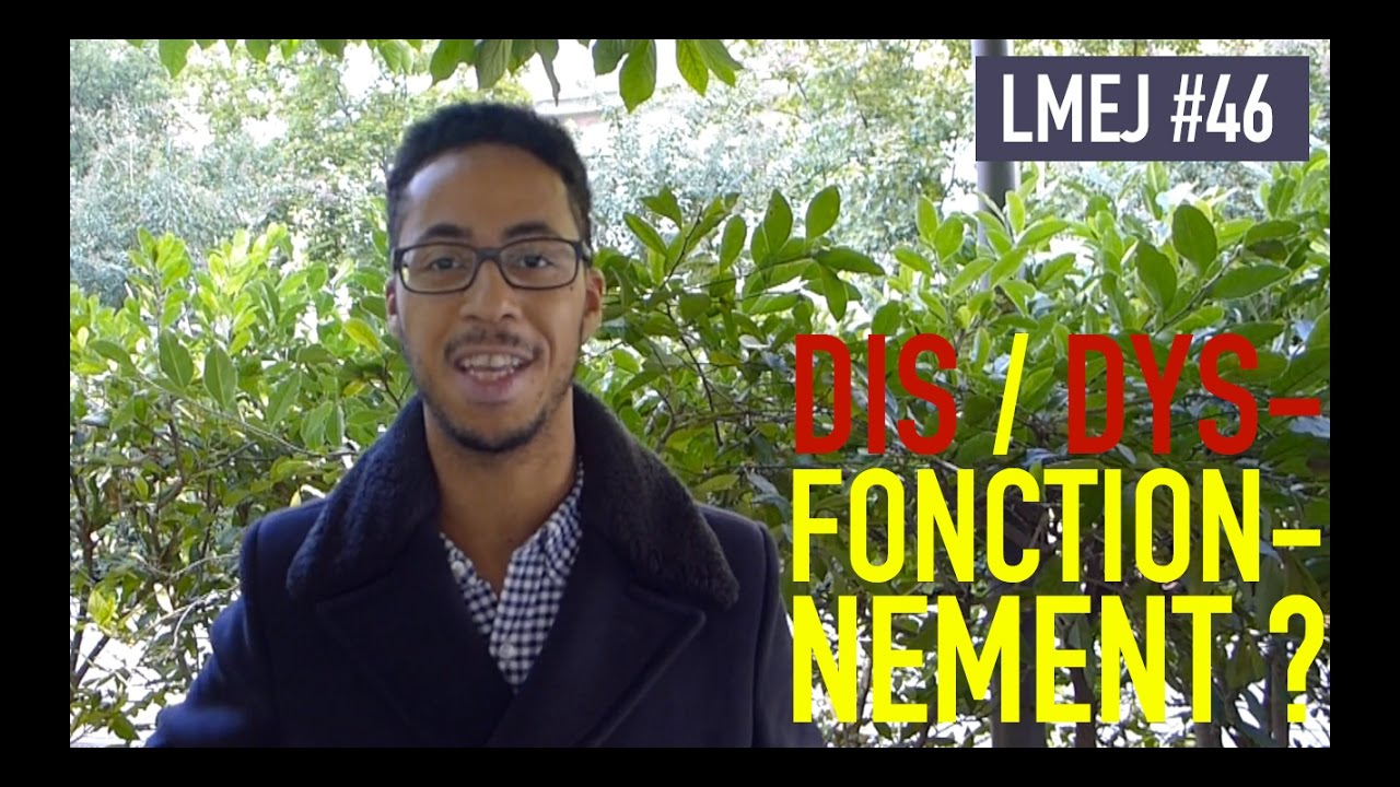LMEJ #46 - Dysfonctionnement ou disfonctionnement ?