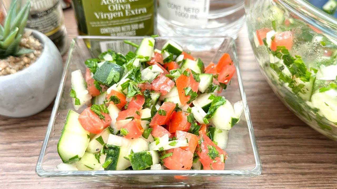 Ensalada perfecta para una barbacoa 😋 🥗 🍖