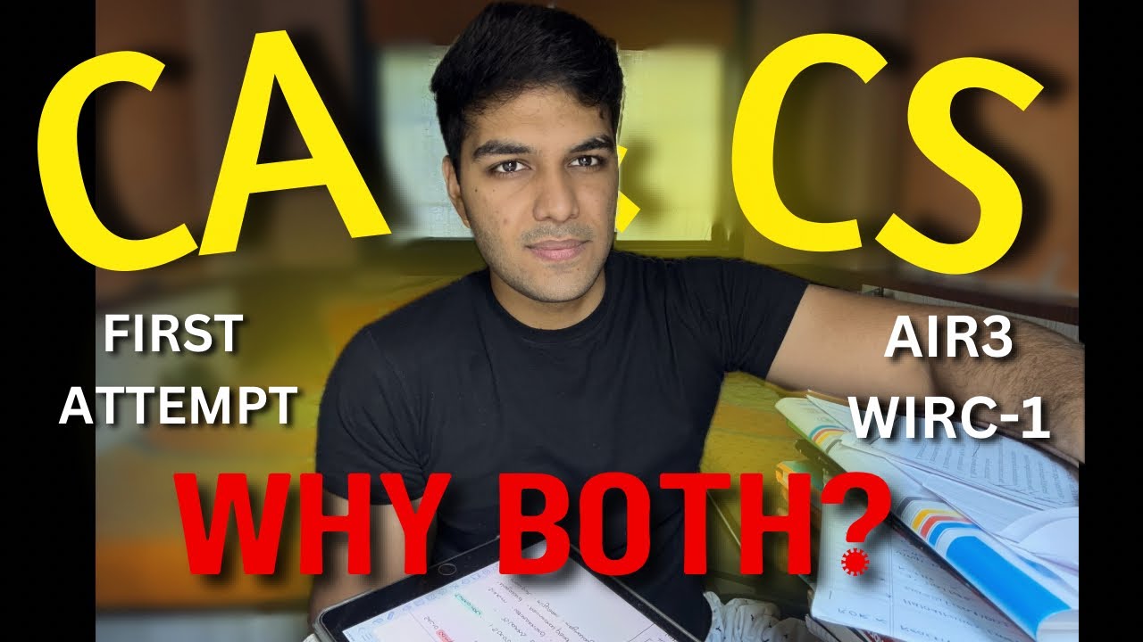 CA & CS at 21 with AIR3 💥 How...?  WHY CA & CS TOGETHER #charteredaccountant #icsi #icmai