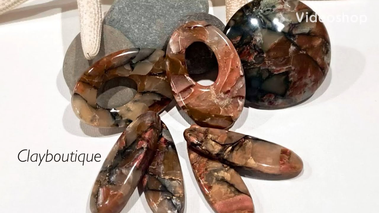 Polymer Clay ‘Earth Tone’ Jasper