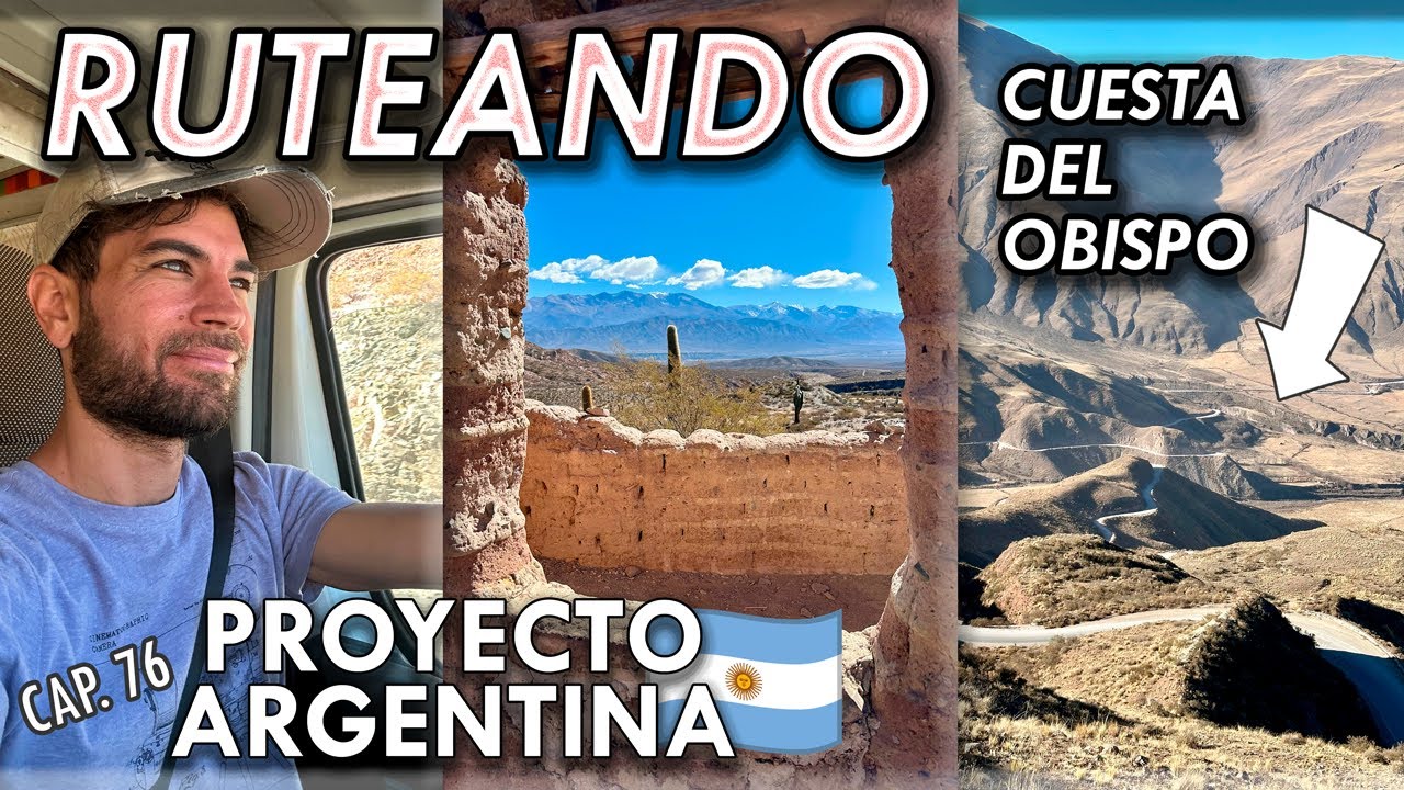 Recorriendo la GRAN Cuesta del Obispo | cap. 76 - Proyecto Argentina 🚐🇦🇷