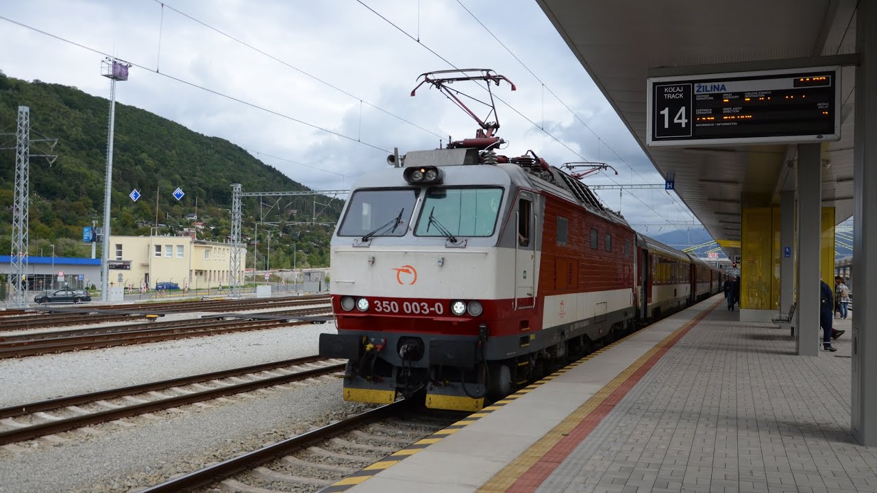 Odchod Ex 614 Tatran na čele 350.003 #train ... 17.9.2025