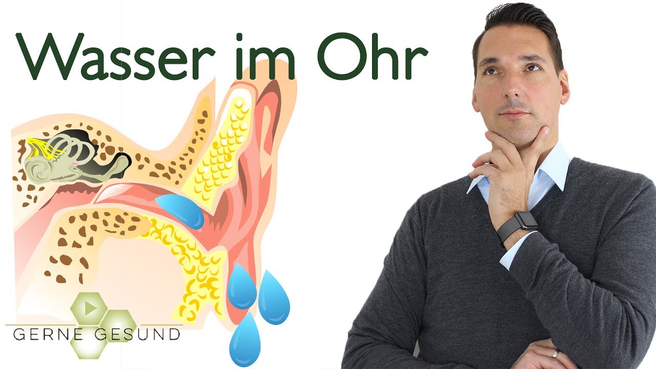 Wasser im Ohr: Die besten Tipps um es wieder raus zu bekommen - Gerne Gesund