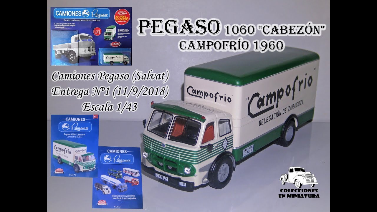 NUEVA COLECCION DE SALVAT - ENTREGA Nº1 -  Pegaso 1060 