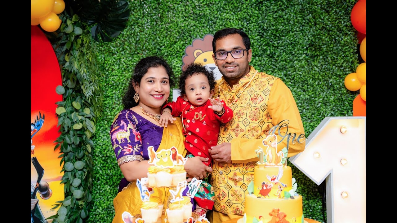 Dakshit Vihaan's 1st Birhtday Highlights 4K | Whitby, Ontario