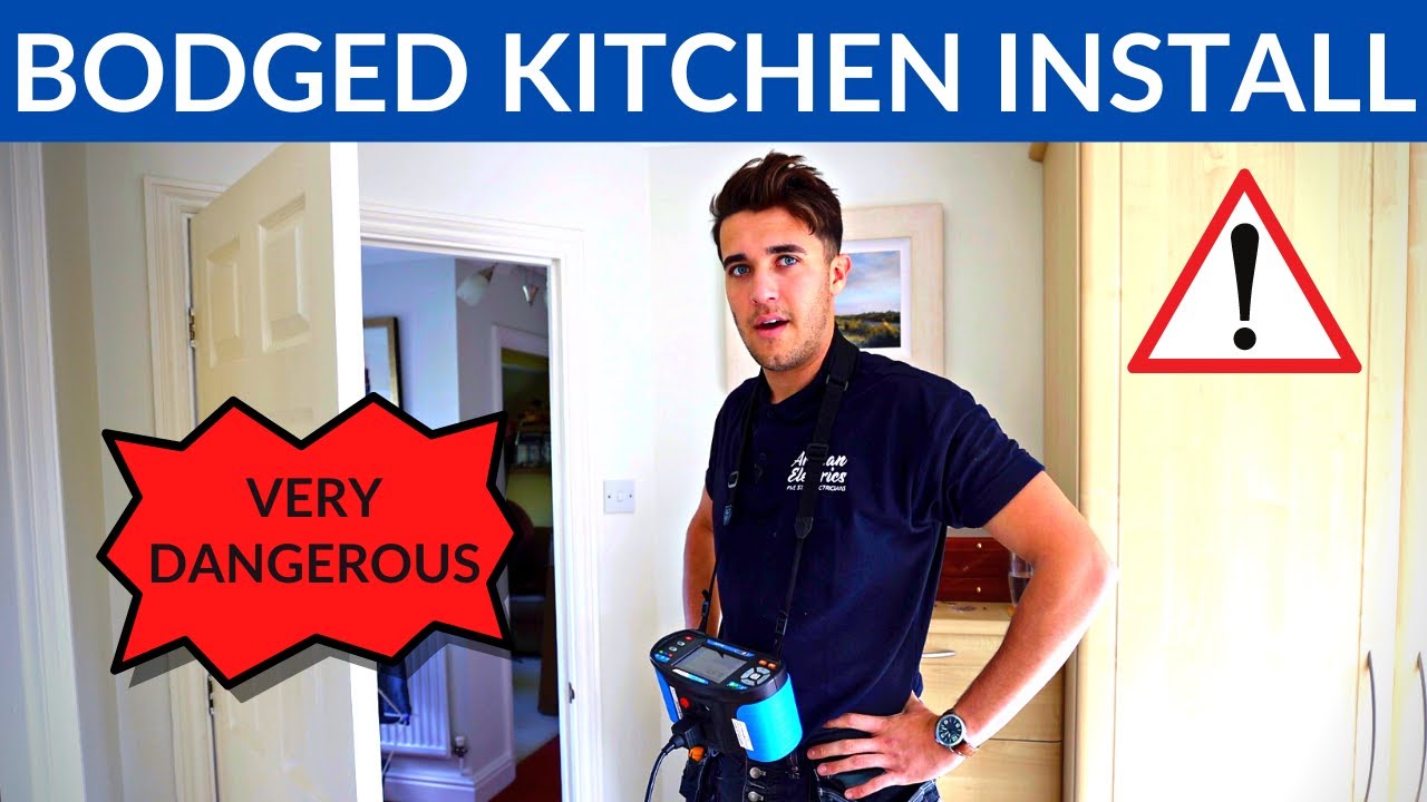 DANGEROUS KITCHEN ELECTRICS - Electrician Life
