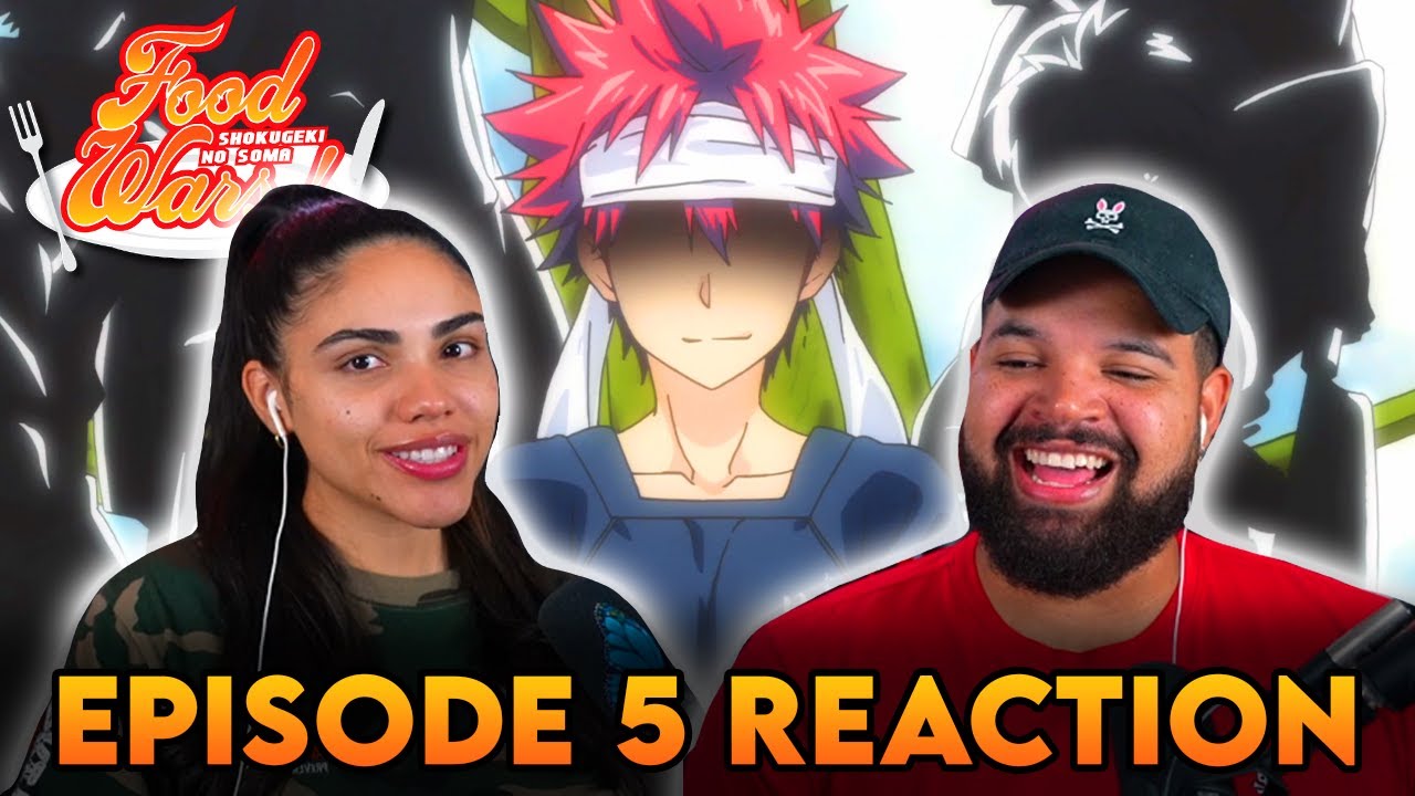 СОМА ПРОТИВ ИШШИКИ | Реакция на Food Wars Episode 5