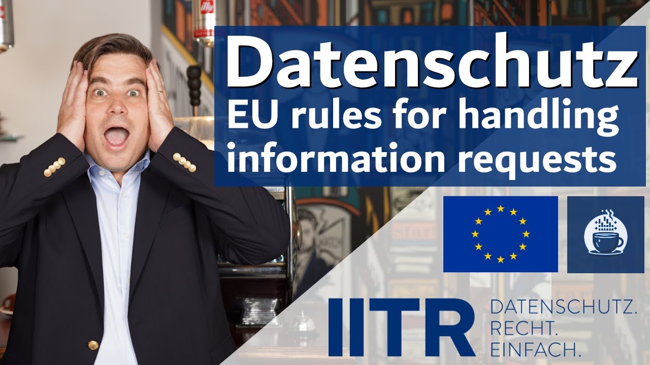 GDPR: EU supervision: rules for handling information requests #dsgvo #data protection