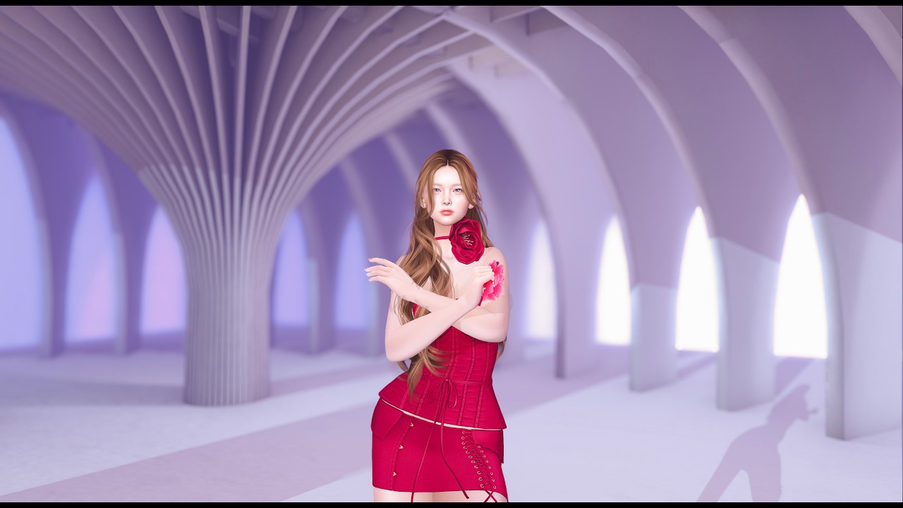 MocapAnimations K POP v7 BENTO　JISOO FLOWER [ SecondLife DANCE ]