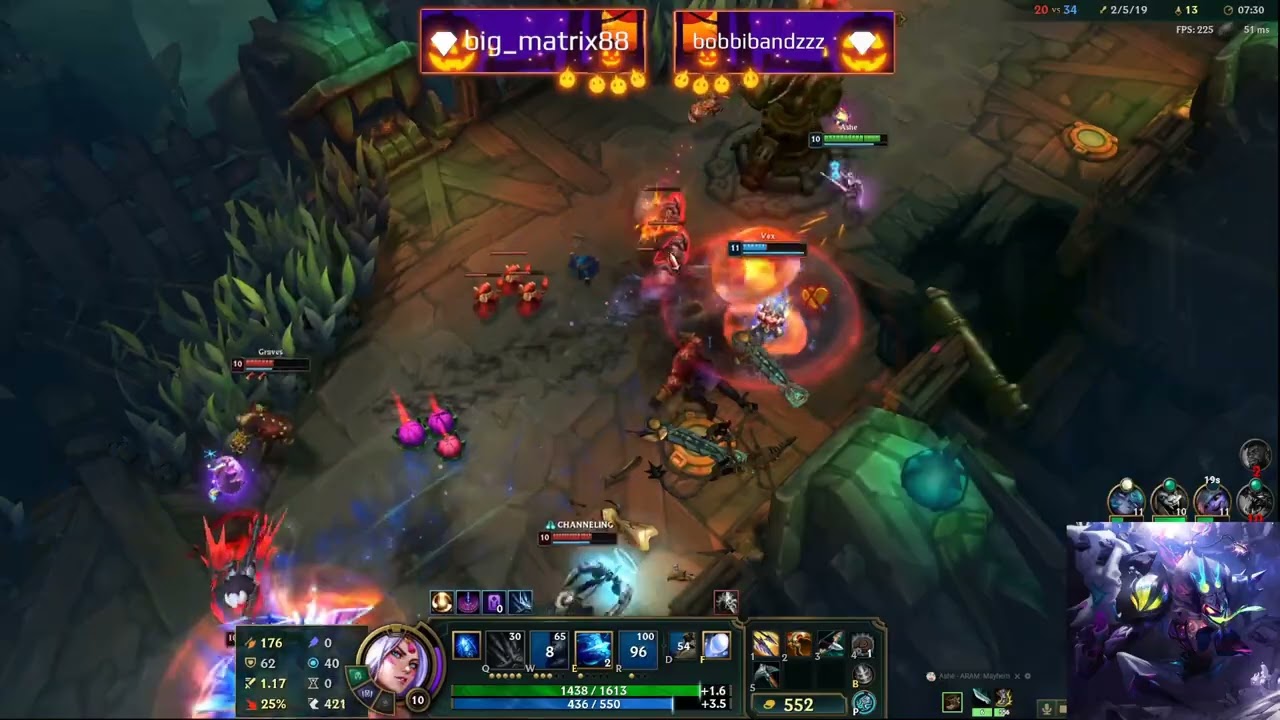 Mr. FiddleSticks class in session.  - highlights