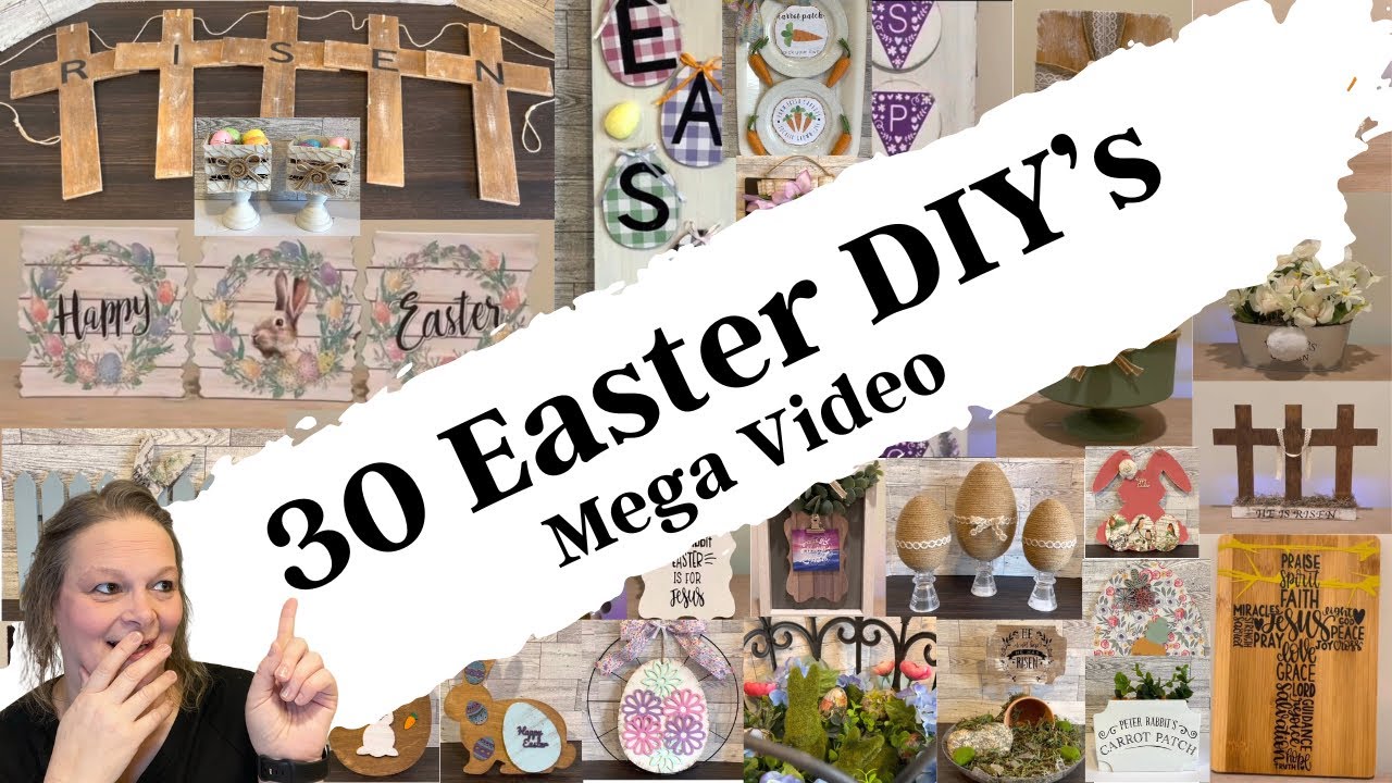 So Many MUST SEE Ideas | 30 Easter DIY's | Dollar Tree DIY's | Religious Easter DIY's