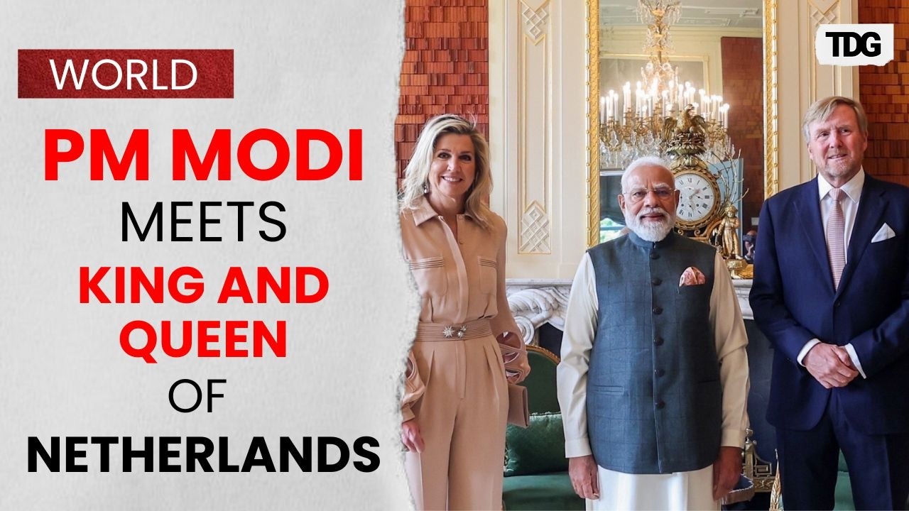 PM Narendra Modi Meets Dutch Royals King Willem-Alexander & Queen M&aacute;xima | India-Netherlands Ties