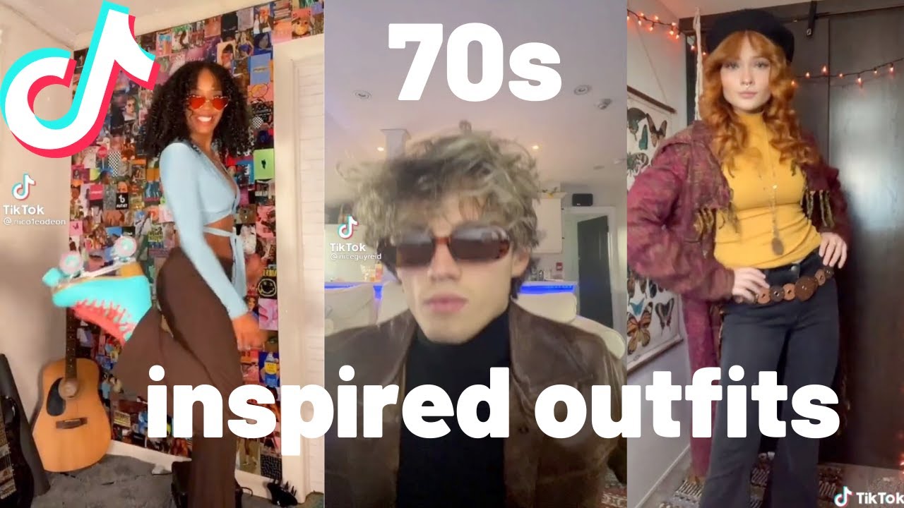 70s Inspired Outfits | TikTok Compilation ✨
