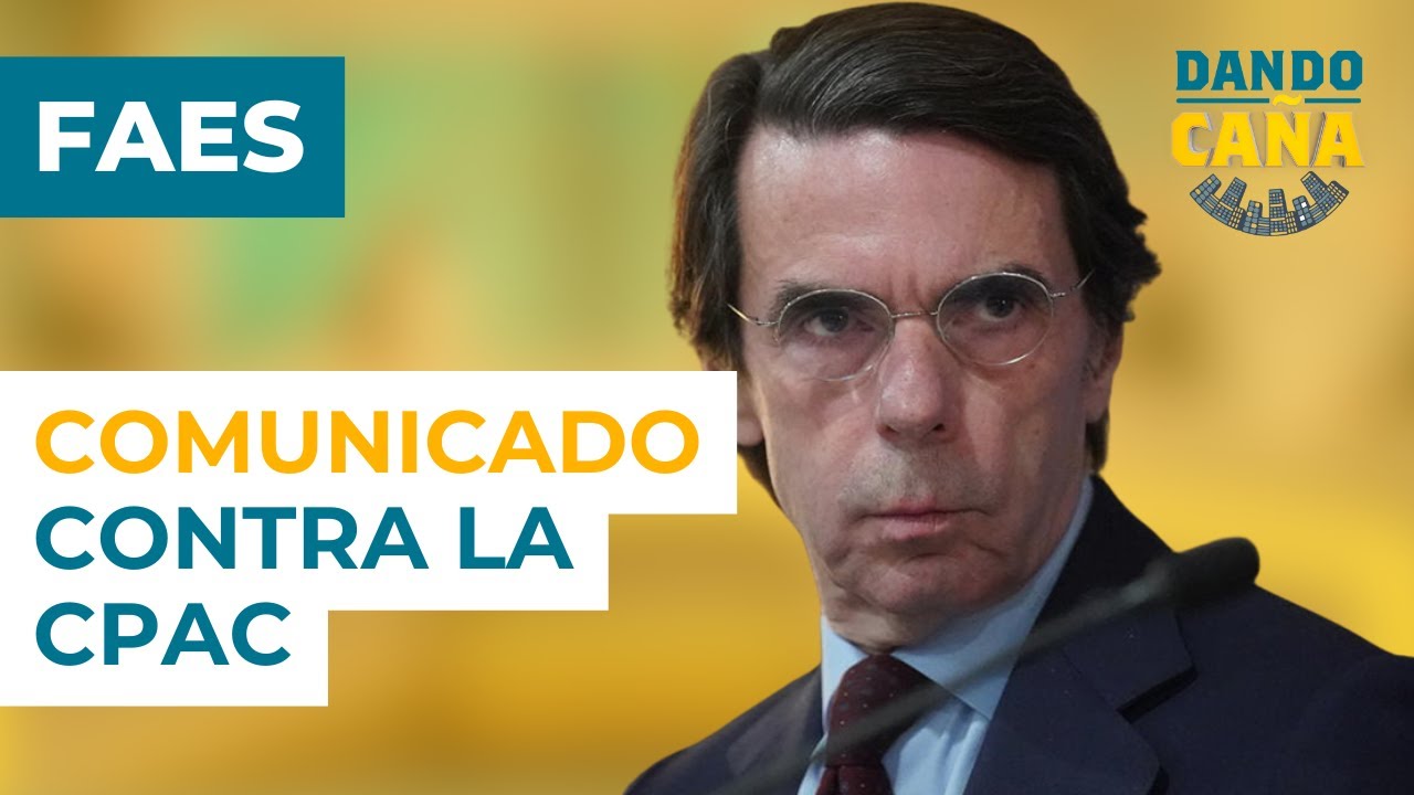 Julio Ariza responde al comunicado de la FAES de Aznar contra la cumbre de conservadores de la CPAC