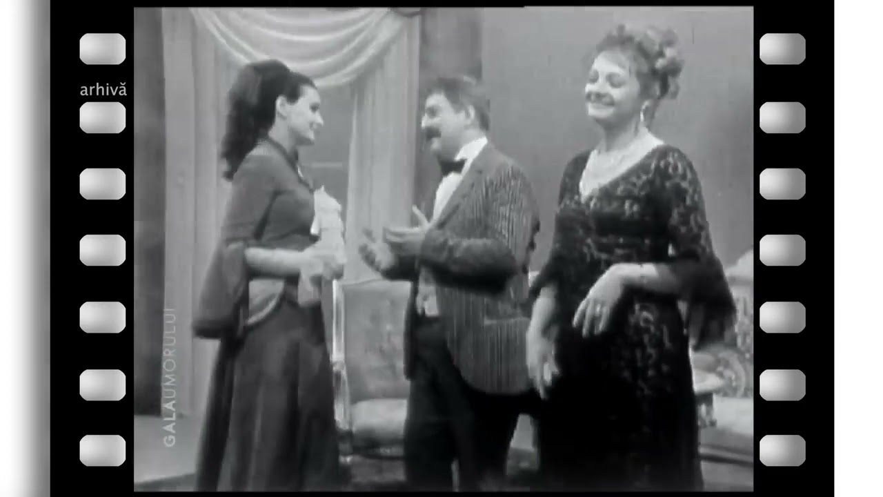 Five o’clock de I. L. Caragiale – interpretează mari artişti români (Arhiva TVR – 1972)