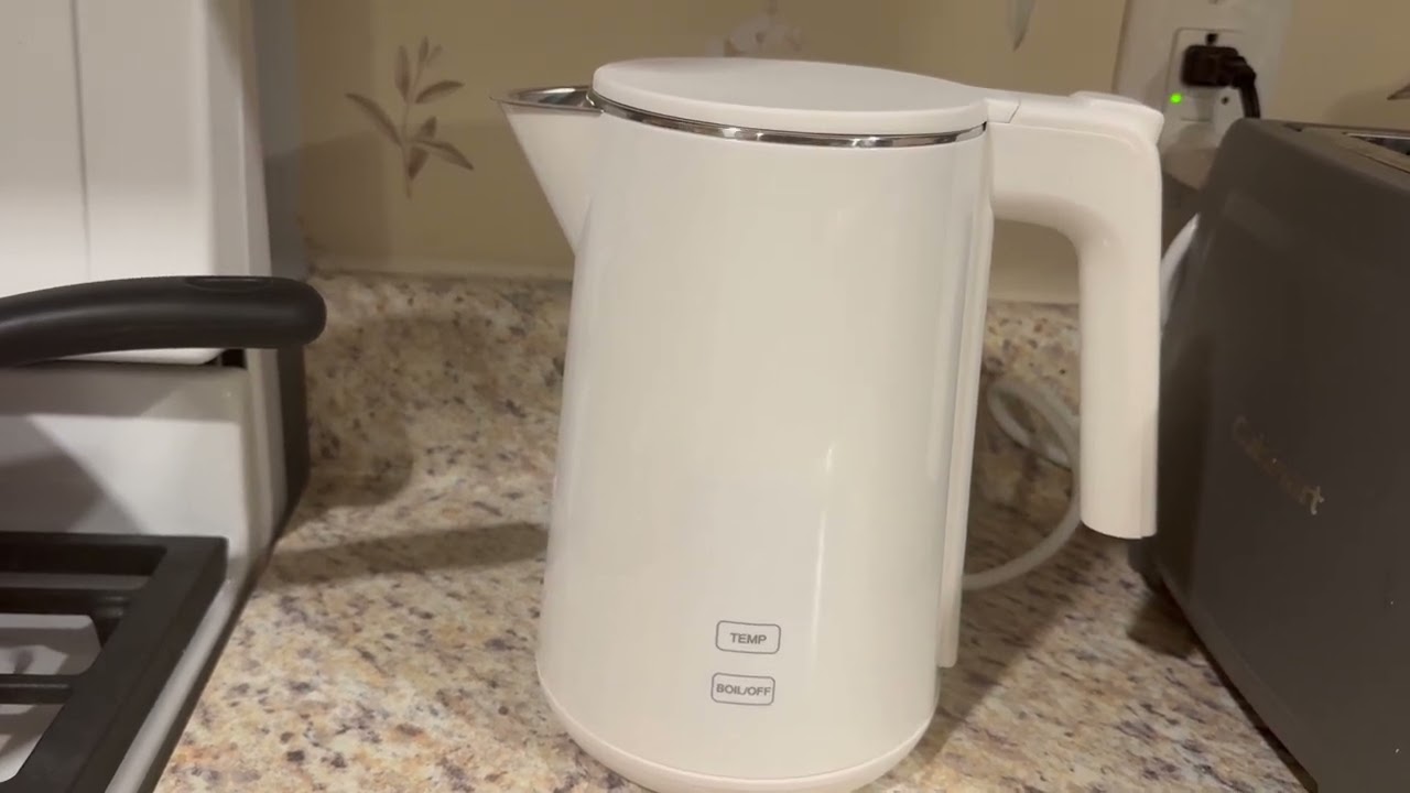 Love this double wall lcd display kettle