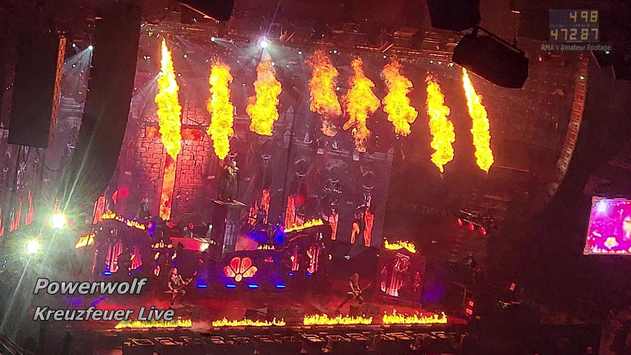 Powerwolf - Kreuzfeuer live || Arena Nürnberg 2026