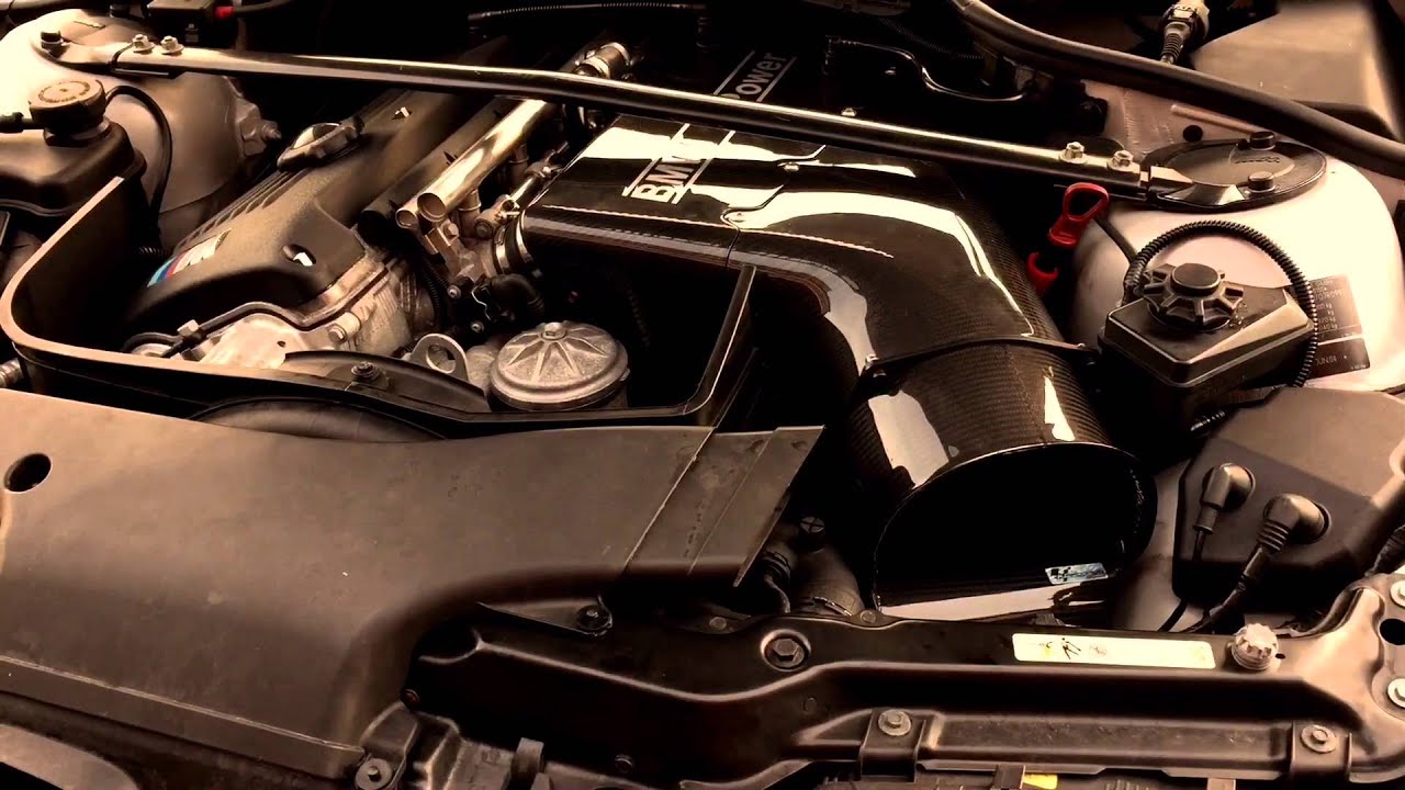 E46 m3 airbox comparison ,Standard inlet vs CSL Airbox