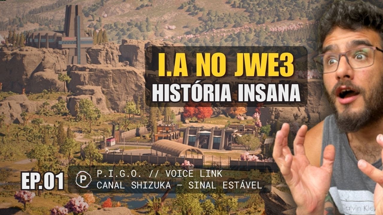 Criei uma IA pra jogar JWE3 comigo e iniciamos um parque com uma história INSANA | EP1