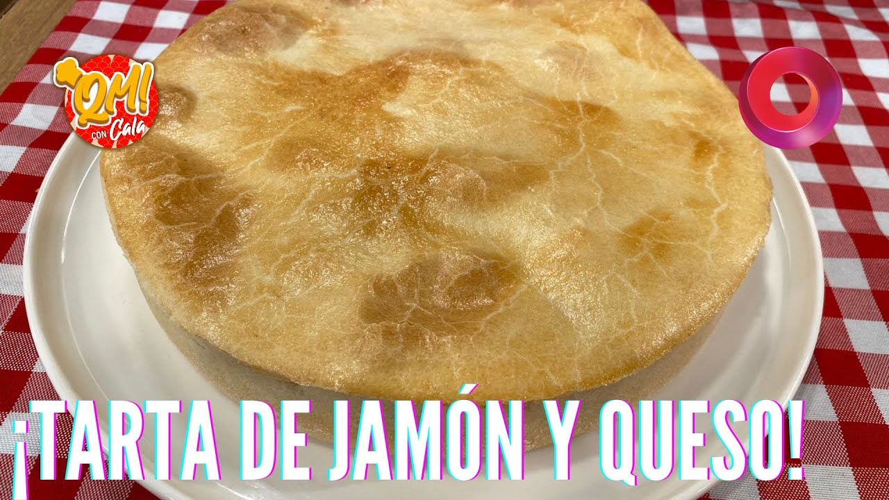 ¡La más increíble tarta de jamón y queso!