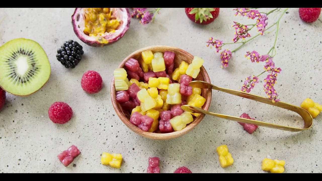 Rezept: Fruchtige Gummibärchen selber machen - ohne Gelatine | foodloose