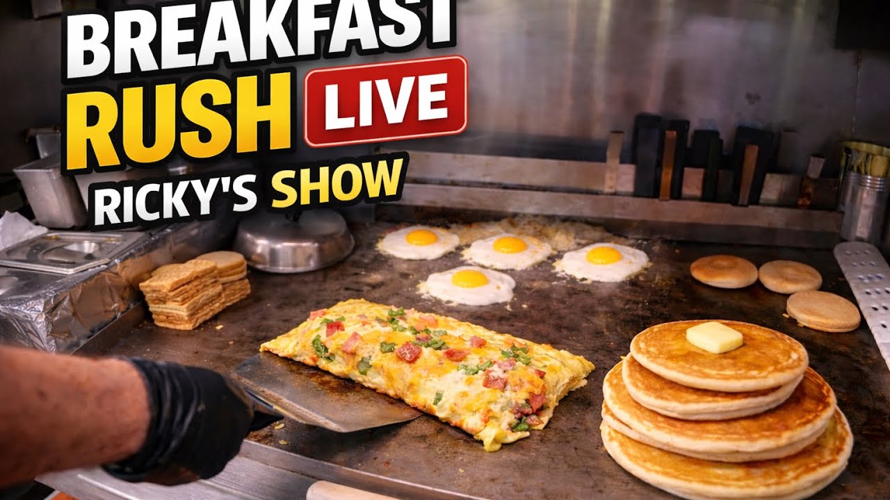 Ricky&rsquo;s Breakfast Show | Live Cooking
