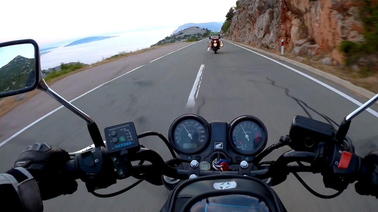 Honda CBF 500 2004 - Adriatic Highway (Jadranska magistrala) part 2