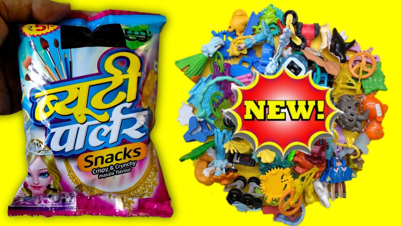 Aaj to Moj ho gai beauty parlour snacks with free gifts inside Unboxing 