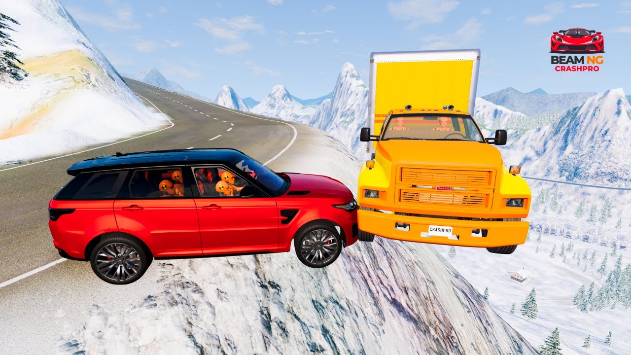 Realistic High-Speed Car Crashes in BeamNG.drive #7