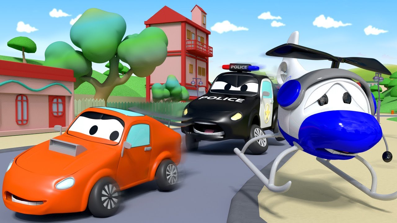 Araba Devriyesi - Hector Tek Başına Oynuyor - Devriye Aracı araba şehrinde 🚓 🚒 &Ccedil;ocuklar i&ccedil;in