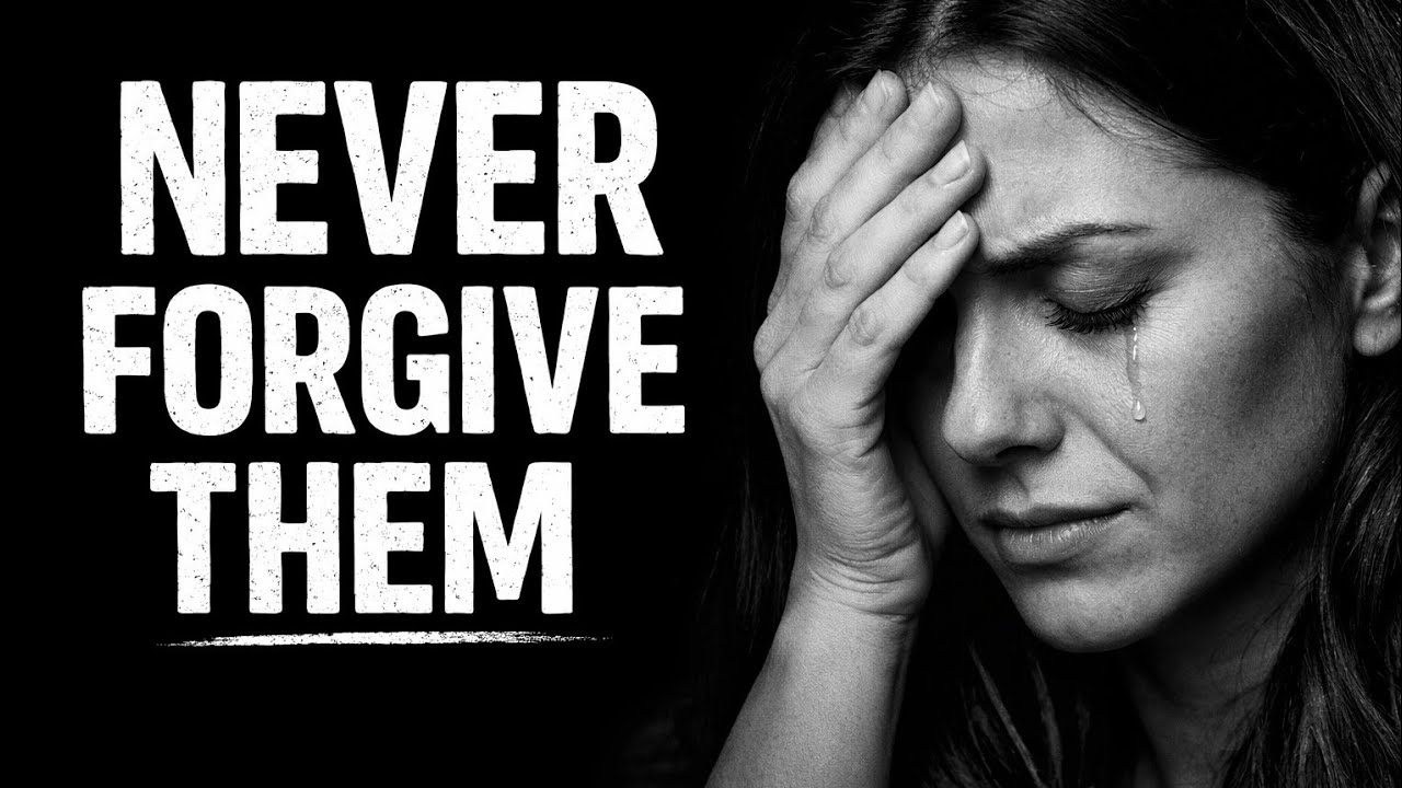 Never forgive these type of people or they will hurt you again. 
