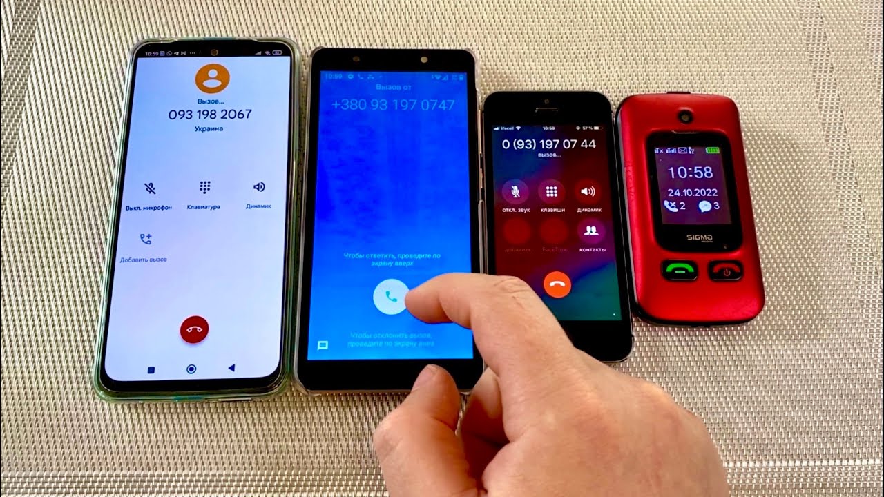 Tecno pop3 vs Xiaomi RN 11 vs iPhone 5s vs Sigma Comfort 50 flip Incoming call & Outgoing call