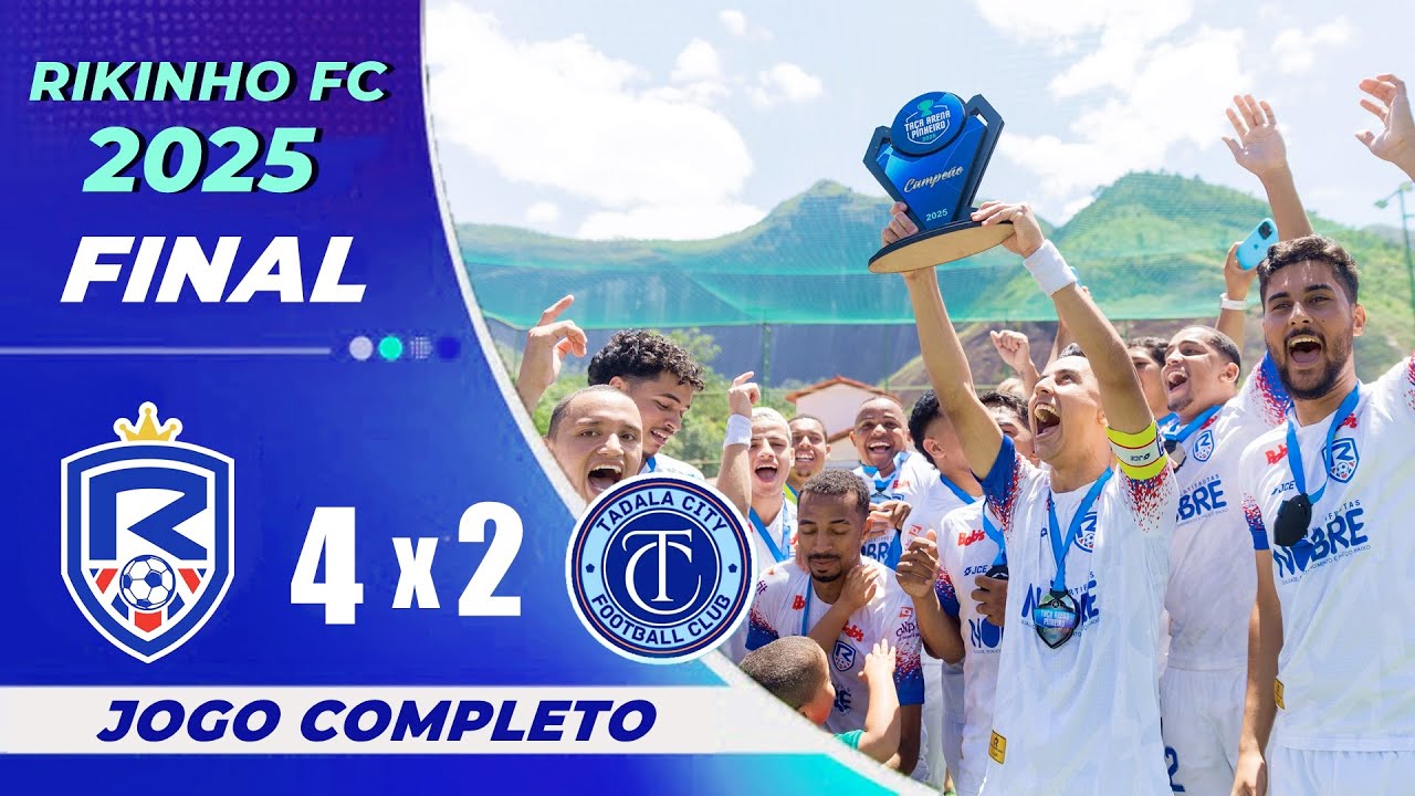 GOLEADA HIST&Oacute;RICA NA FINAL DO CAMPEONATO! RIKINHO FC x TADALA CITY (EP.8)