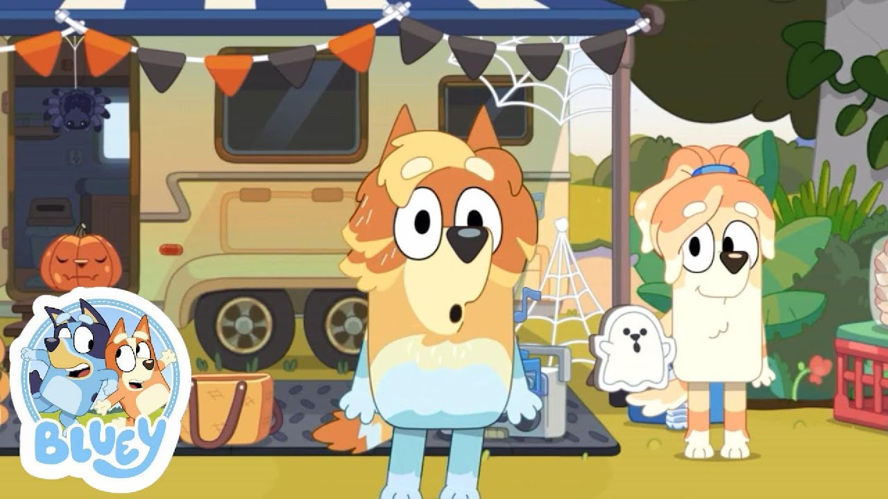 Bluey ve Bingo Plajda Kamp Yapıyor! 🌊 Orman ve Deniz Macerası | Bluey Türkçe
